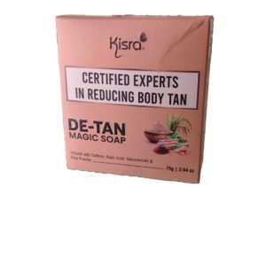 Kisra De-Tan Magic Soap (75g)