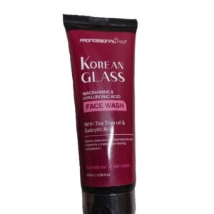 Professional Brand Korean Glass Niacinamide & Hyaluronic Acid Face Wash (100ml)