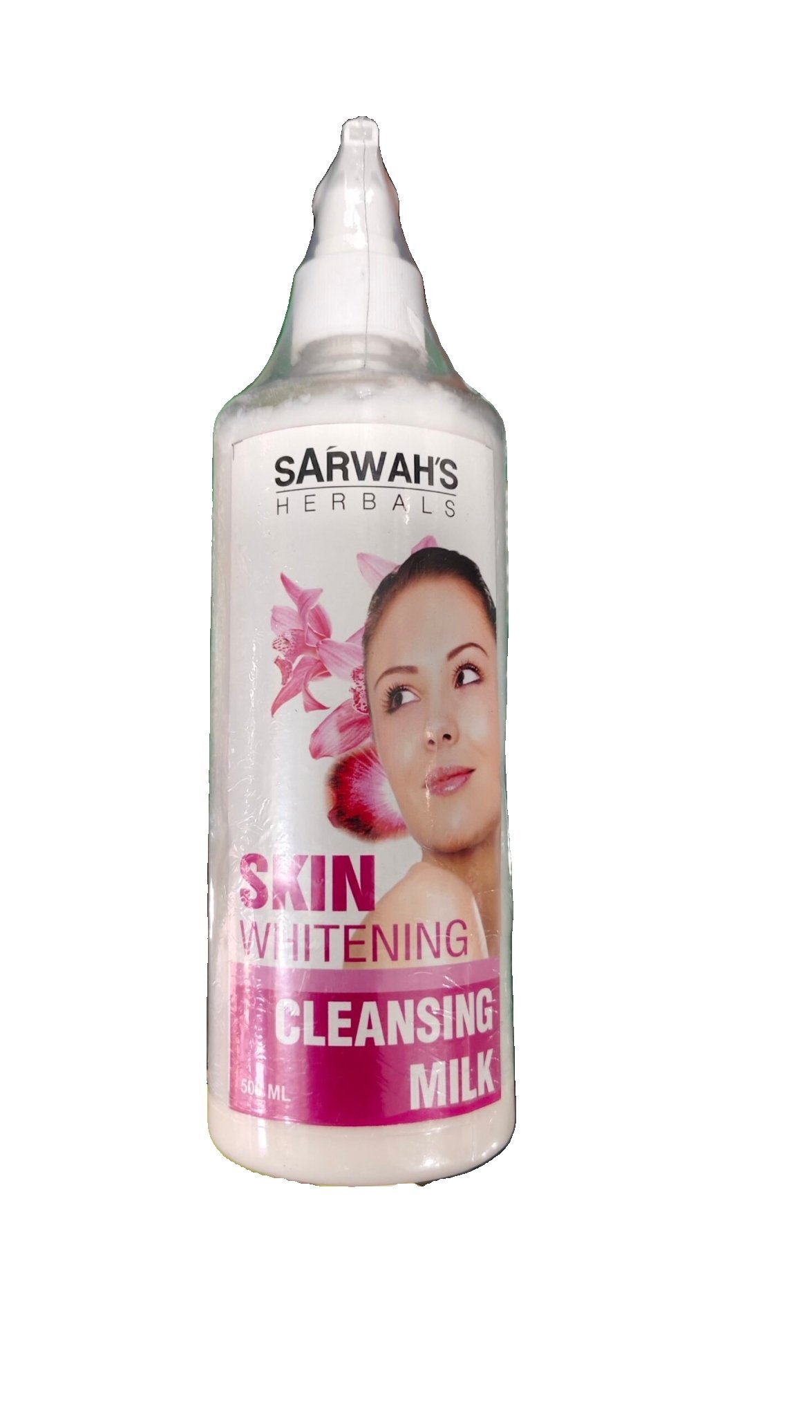 Sarwah's Herbals Skin Whitening Cleansing Milk (500ml)